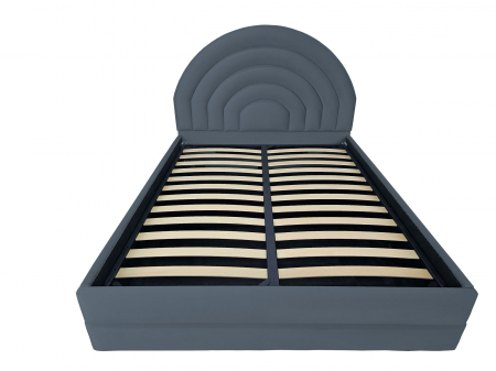 Pat tapitat Dome cu spatiu pentru depozitare, 160x200 [1]