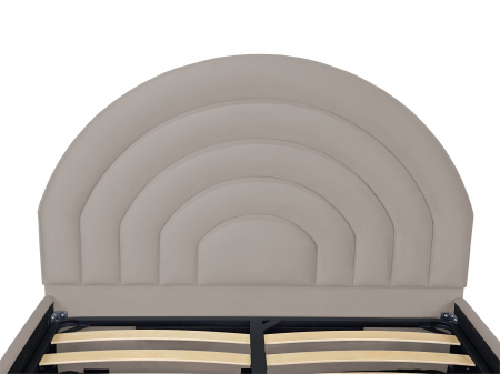 Pat tapitat Dome cu spatiu pentru depozitare, 160x200 [2]