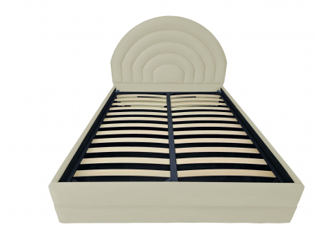 Pat tapitat Dome cu spatiu pentru depozitare, 160x200 [1]