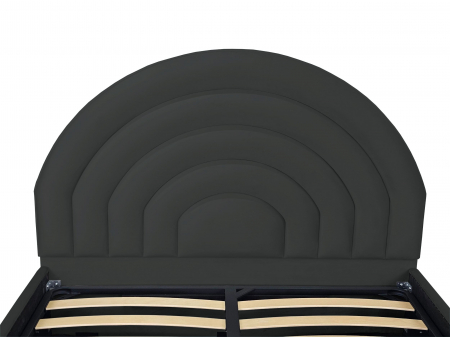 Pat tapitat Dome cu spatiu pentru depozitare, 160x200 [2]