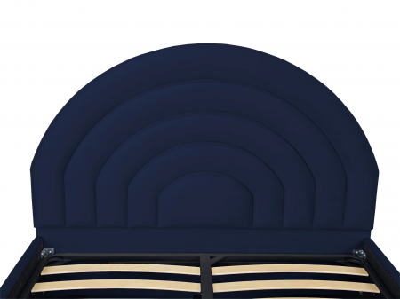 Pat tapitat Dome cu spatiu pentru depozitare, 160x200 [2]