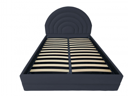 Pat tapitat Dome cu spatiu pentru depozitare, 160x200 [1]