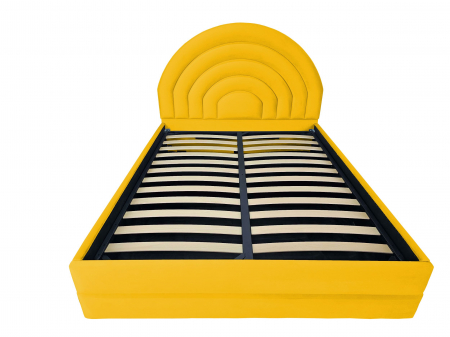 Pat tapitat Dome cu spatiu pentru depozitare, 160x200 [1]