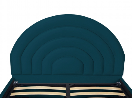 Pat tapitat Dome cu spatiu pentru depozitare, 160x200 [2]