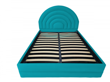 Pat tapitat Dome cu spatiu pentru depozitare, 160x200 [1]