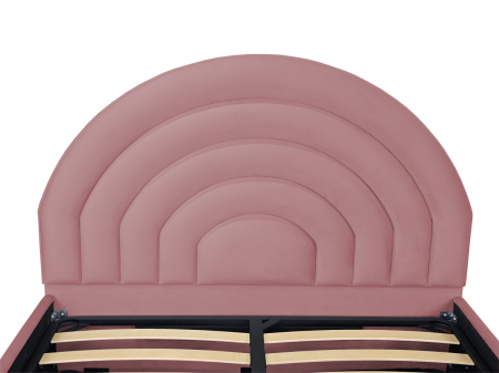 Pat tapitat Dome cu spatiu pentru depozitare, 160x200 [2]