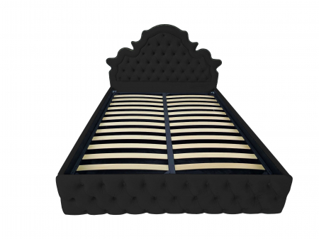 Pat tapitat Elise cu spatiu pentru depozitare, 160x200 [1]