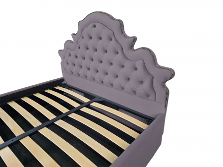 Pat tapitat Elise cu spatiu pentru depozitare, 160x200 [2]