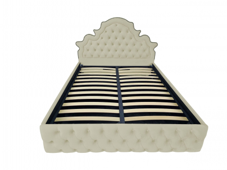 Pat tapitat Elise cu spatiu pentru depozitare, 160x200 [1]