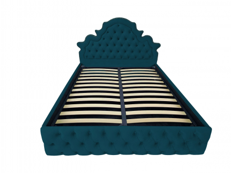 Pat tapitat Elise cu spatiu pentru depozitare, 160x200 [1]