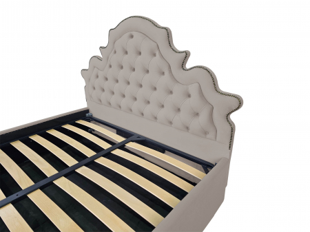 Pat tapitat Elise cu spatiu pentru depozitare, 160x200 [2]