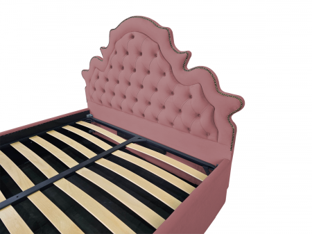 Pat tapitat Elise cu spatiu pentru depozitare, 160x200 [2]