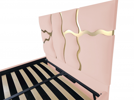 Pat tapitat Etna cu spatiu pentru depozitare, 160x200 [2]