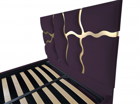 Pat tapitat Etna cu spatiu pentru depozitare, 160x200 [2]