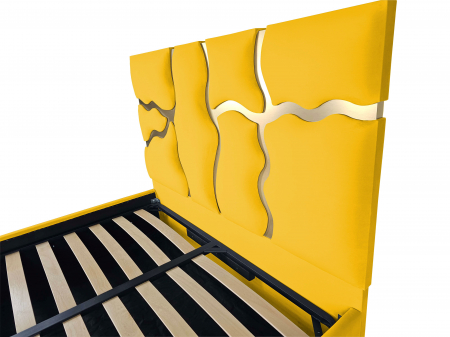 Pat tapitat Etna cu spatiu pentru depozitare, 160x200 [2]