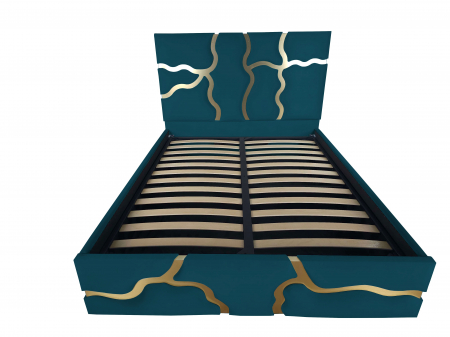 Pat tapitat Etna cu spatiu pentru depozitare, 160x200 [1]