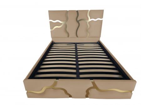 Pat tapitat Etna cu spatiu pentru depozitare, 160x200 [1]