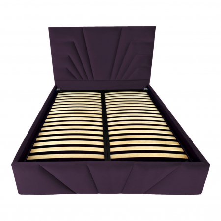 Pat tapitat Eva cu spatiu pentru depozitare, 160x200 [1]