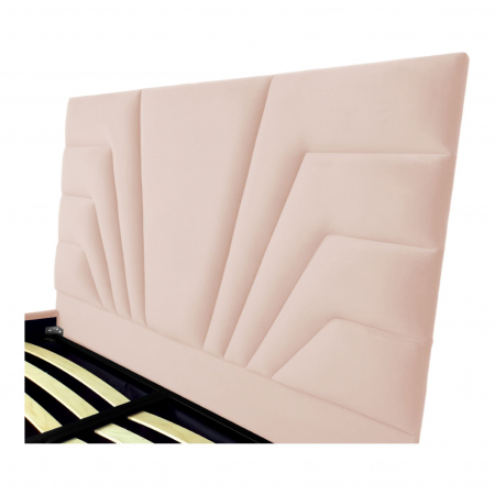 Pat tapitat Eva cu spatiu pentru depozitare, 160x200 [2]