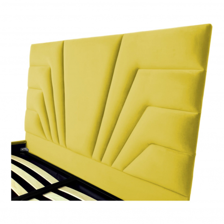 Pat tapitat Eva cu spatiu pentru depozitare, 160x200 [2]