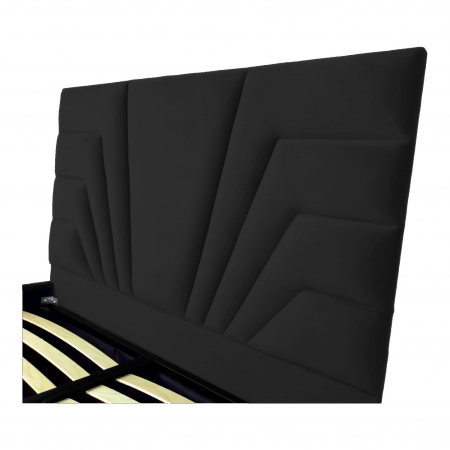 Pat tapitat Eva cu spatiu pentru depozitare, 160x200 [2]