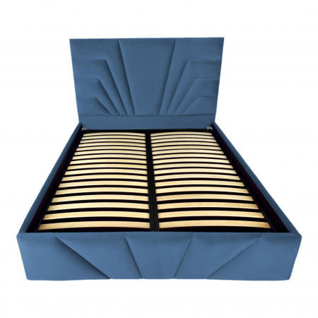 Pat tapitat Eva cu spatiu pentru depozitare, 160x200 [1]