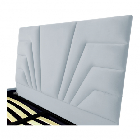 Pat tapitat Eva cu spatiu pentru depozitare, 160x200 [2]