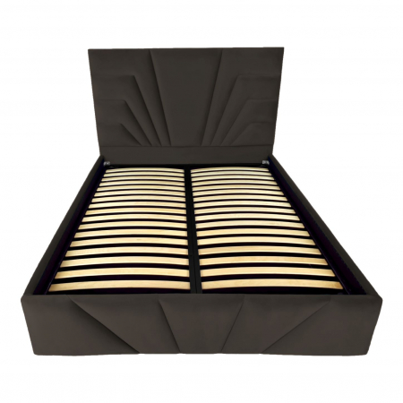 Pat tapitat Eva cu spatiu pentru depozitare, 160x200 [1]