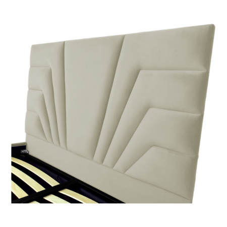 Pat tapitat Eva cu spatiu pentru depozitare, 160x200 [2]