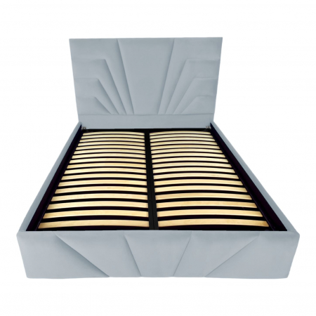 Pat tapitat Eva cu spatiu pentru depozitare, 160x200 [1]