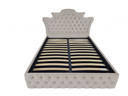 Pat tapitat Giulia cu spatiu pentru depozitare, 160x200 [1]