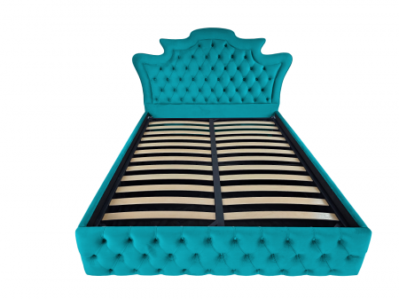 Pat tapitat Giulia cu spatiu pentru depozitare, 160x200 [1]