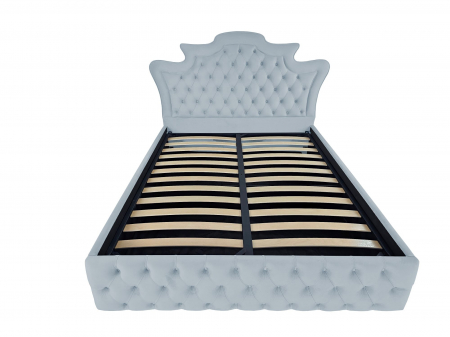 Pat tapitat Giulia cu spatiu pentru depozitare, 160x200 [1]