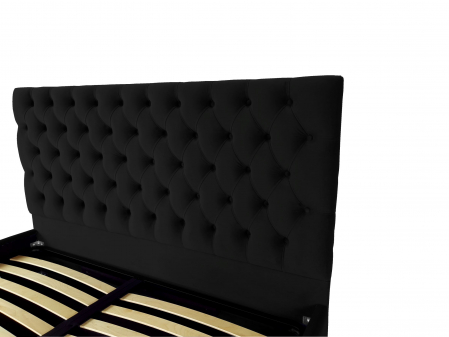 Pat tapitat Kirra cu spatiu pentru depozitare, 160x200 [2]