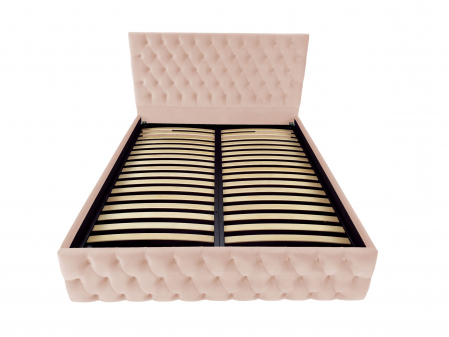 Pat tapitat Kirra cu spatiu pentru depozitare, 160x200 [1]