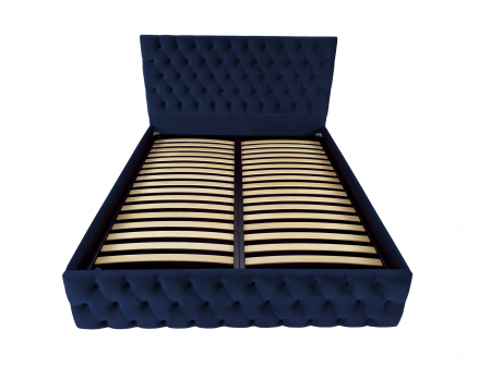 Pat tapitat Kirra cu spatiu pentru depozitare, 160x200 [1]