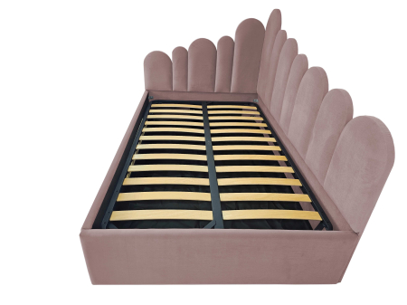 Pat tapitat Korin cu spatiu pentru depozitare, 160x200 [2]