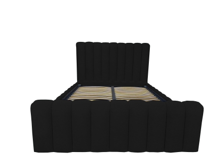 Pat tapitat Loft cu spatiu pentru depozitare, 160x200 [1]