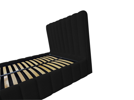 Pat tapitat Loft cu spatiu pentru depozitare, 160x200 [3]