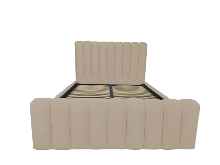 Pat tapitat Loft cu spatiu pentru depozitare, 160x200 [1]