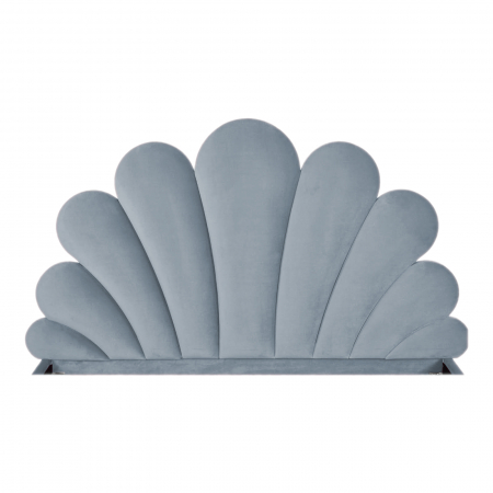 Pat tapitat Lotus cu spatiu pentru depozitare, 160x200 [2]