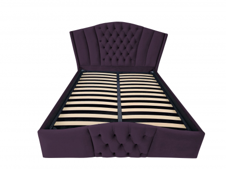 Pat tapitat Majestic cu spatiu pentru depozitare, 160x200 [1]