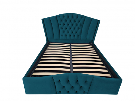 Pat tapitat Majestic cu spatiu pentru depozitare, 160x200 [1]