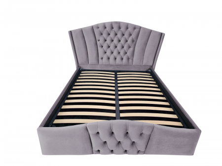 Pat tapitat Majestic cu spatiu pentru depozitare, 160x200 [1]