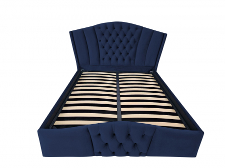 Pat tapitat Majestic cu spatiu pentru depozitare, 160x200 [1]