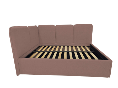 Pat tapitat Milo cu spatiu pentru depozitare, 160x200 [1]