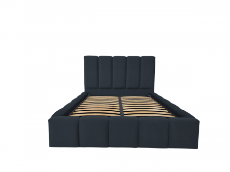 Pat tapitat Nexia cu spatiu pentru depozitare, 160x200 [1]