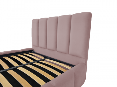 Pat tapitat Nexia cu spatiu pentru depozitare, 160x200 [2]