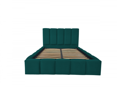 Pat tapitat Nexia cu spatiu pentru depozitare, 160x200 [1]