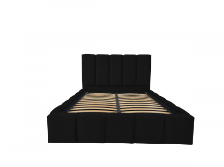 Pat tapitat Nexia cu spatiu pentru depozitare, 160x200 [1]